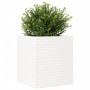 Solid white pine wood planter 60x60x68.5 cm by vidaXL, Pots and planters - Ref: Foro24-3282470, Price: 197,63 €, Discount: %