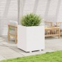 Solid white pine wood planter 60x60x72.5 cm by vidaXL, Pots and planters - Ref: Foro24-3282580, Price: 216,99 €, Discount: %