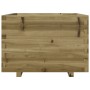 Jardinera madera de pino impregnada 70x70x49,5 cm de vidaXL, Maceteros y jardineras - Ref: Foro24-3282528, Precio: 166,42 €, ...