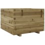 Jardinera madera de pino impregnada 70x70x49,5 cm de vidaXL, Maceteros y jardineras - Ref: Foro24-3282528, Precio: 166,42 €, ...