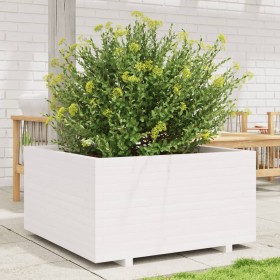 Solid white pine wood planter 90x90x49.5 cm by vidaXL, Pots and planters - Ref: Foro24-3282535, Price: 232,99 €, Discount: %