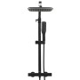 Dual shower set with mixer and black hose by vidaXL, shower heads - Ref: Foro24-146493, Price: 254,97 €, Discount: %