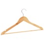 50 Pcs Non-Slip Hardwood Clothes Hanger Set by vidaXL, Hangers - Ref: Foro24-289912, Price: 57,52 €, Discount: %