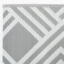 Outdoor gray PP rug 80x150 cm by vidaXL, Outdoor protectors - Ref: Foro24-368561, Price: 20,99 €, Discount: %