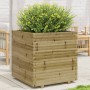 Pine wood planter impregnated 70x70x72.5 cm by vidaXL, Pots and planters - Ref: Foro24-3282588, Price: 236,99 €, Discount: %