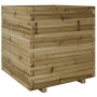 Pine wood planter impregnated 70x70x72.5 cm by vidaXL, Pots and planters - Ref: Foro24-3282588, Price: 236,99 €, Discount: %