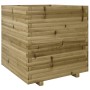 Pine wood planter impregnated 70x70x72.5 cm by vidaXL, Pots and planters - Ref: Foro24-3282588, Price: 236,99 €, Discount: %