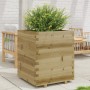 Pine wood planter impregnated 60x60x72.5 cm by vidaXL, Pots and planters - Ref: Foro24-3282583, Price: 194,05 €, Discount: %