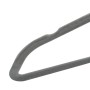 Set of 20 non-slip gray velvet clothes hangers by vidaXL, Hangers - Ref: Foro24-289917, Price: 17,88 €, Discount: %