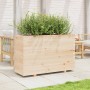 Jardinera madera maciza de pino 110x40x72 cm de vidaXL, Maceteros y jardineras - Ref: Foro24-3282639, Precio: 224,99 €, Descu...