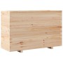 Jardinera madera maciza de pino 110x40x72 cm de vidaXL, Maceteros y jardineras - Ref: Foro24-3282639, Precio: 224,99 €, Descu...