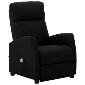 Black fabric massage chair by vidaXL, Electric massage chairs - Ref: Foro24-289708, Price: 212,99 €, Discount: %