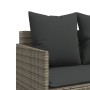 Set Gartensofas mit Kissen 5 Stück synthetisches Rattangrau von vidaXL, Gartensets - Ref: Foro24-3261559, Preis: 357,99 €, Ra...