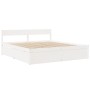 Estructura de cama cajones madera maciza pino blanco 180x200 cm de vidaXL, Camas y somieres - Ref: Foro24-3282340, Precio: 39...