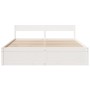 Estructura de cama cajones madera maciza pino blanco 180x200 cm de vidaXL, Camas y somieres - Ref: Foro24-3282340, Precio: 39...