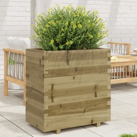 Jardinera madera de pino impregnada 70x40x72,5 cm de vidaXL, Maceteros y jardineras - Ref: Foro24-3282593, Precio: 177,42 €, ...