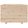 Jardinera de madera maciza de pino 70x70x49,5 cm de vidaXL, Maceteros y jardineras - Ref: Foro24-3282524, Precio: 150,05 €, D...