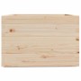 Jardinera de madera maciza de pino 70x70x49,5 cm de vidaXL, Maceteros y jardineras - Ref: Foro24-3282524, Precio: 150,05 €, D...