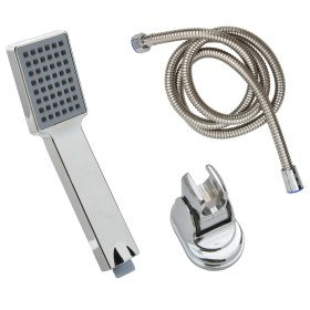 Shower head with 1.5 m chrome hose by vidaXL, shower heads - Ref: Foro24-146490, Price: 16,87 €, Discount: %