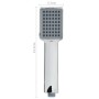 Shower head with 1.5 m chrome hose by vidaXL, shower heads - Ref: Foro24-146490, Price: 16,87 €, Discount: %