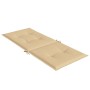 Kissen für Hochlehner, 4 Stück, Beige-Melange-Stoff, 120 x 50 x 4 cm von vidaXL, Kissen für Stühle und Sofas - Ref: Foro24-40...