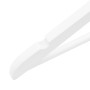 Set of 100 hard white wooden non-slip clothes hangers. by vidaXL, Hangers - Ref: Foro24-289916, Price: 117,78 €, Discount: %