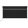 Manual retractable awning with blind and anthracite LED 3.5x2.5 m by vidaXL, Awnings - Ref: Foro24-3069404, Price: 463,51 €, ...