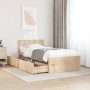 Estructura de cama con cajones madera maciza de pino 90x200 cm de vidaXL, Camas y somieres - Ref: Foro24-846792, Precio: 177,...