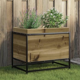 Impregnated pine wood planter 60x40x50 cm by vidaXL, Pots and planters - Ref: Foro24-847027, Price: 46,99 €, Discount: %