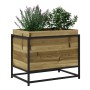 Jardinera de madera de pino impregnada 60x40x50 cm de vidaXL, Maceteros y jardineras - Ref: Foro24-847027, Precio: 46,99 €, D...