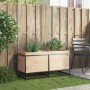 Solid pine wood planter 100x40x50 cm by vidaXL, Pots and planters - Ref: Foro24-847033, Price: 76,79 €, Discount: %