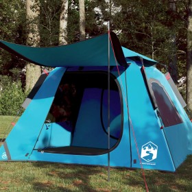 Igloo tent 4 people quick opening blue by vidaXL, tents - Ref: Foro24-4004144, Price: 115,36 €, Discount: %