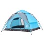 Iglu-Zelt 3 Personen schnell öffnend blau von vidaXL, Zelte - Ref: Foro24-4004178, Preis: 80,54 €, Rabatt: %