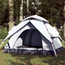 Igloo tent 4 person opaque fabric quick opening white by vidaXL, tents - Ref: Foro24-4004184, Price: 110,99 €, Discount: %