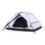 Igloo tent 4 person opaque fabric quick opening white by vidaXL, tents - Ref: Foro24-4004184, Price: 110,61 €, Discount: %