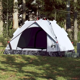 Igloo tent 2 person opaque fabric quick opening white by vidaXL, tents - Ref: Foro24-4004192, Price: 75,99 €, Discount: %