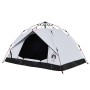 Igloo tent 2 person opaque fabric quick opening white by vidaXL, tents - Ref: Foro24-4004192, Price: 75,58 €, Discount: %