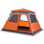 Iglu-Zelt 6 Personen schnell öffnend grau/orange von vidaXL, Zelte - Ref: Foro24-4004235, Preis: 221,28 €, Rabatt: %