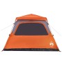 Iglu-Zelt 6 Personen schnell öffnend grau/orange von vidaXL, Zelte - Ref: Foro24-4004235, Preis: 221,28 €, Rabatt: %