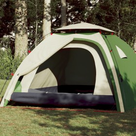 Igloo tent 4 people quick opening green by vidaXL, tents - Ref: Foro24-4004242, Price: 129,99 €, Discount: %