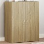 Filing cabinet engineered wood Sonoma oak 60x32x77.5 cm by vidaXL, Filing cabinets - Ref: Foro24-840767, Price: 65,72 €, Disc...