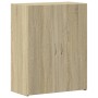 Filing cabinet engineered wood Sonoma oak 60x32x77.5 cm by vidaXL, Filing cabinets - Ref: Foro24-840767, Price: 65,72 €, Disc...