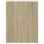 Filing cabinet engineered wood Sonoma oak 60x32x77.5 cm by vidaXL, Filing cabinets - Ref: Foro24-840767, Price: 65,72 €, Disc...