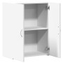 Weißer Aktenschrank aus Holzwerkstoff, 60 x 32 x 77,5 cm von vidaXL, Aktenschränke - Ref: Foro24-840765, Preis: 58,91 €, Raba...