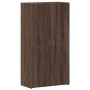 Brown oak engineered wood filing cabinet 60x32x115 cm by vidaXL, Filing cabinets - Ref: Foro24-840778, Price: 81,28 €, Discou...