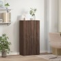 Brown oak engineered wood filing cabinet 60x32x115 cm by vidaXL, Filing cabinets - Ref: Foro24-840778, Price: 81,28 €, Discou...