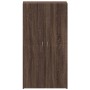 Brown oak engineered wood filing cabinet 60x32x115 cm by vidaXL, Filing cabinets - Ref: Foro24-840778, Price: 81,28 €, Discou...