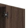 Brown oak engineered wood filing cabinet 60x32x115 cm by vidaXL, Filing cabinets - Ref: Foro24-840778, Price: 81,28 €, Discou...