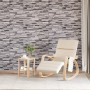 3D wall panels 10 units EPS light gray 100x50 cm by vidaXL, Wall covering - Ref: Foro24-4008552, Price: 169,15 €, Discount: %