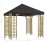 Anthrazitgrauer Pavillon 3x3 m von vidaXL, Zelte und Pavillons - Ref: Foro24-3054484, Preis: 404,22 €, Rabatt: %